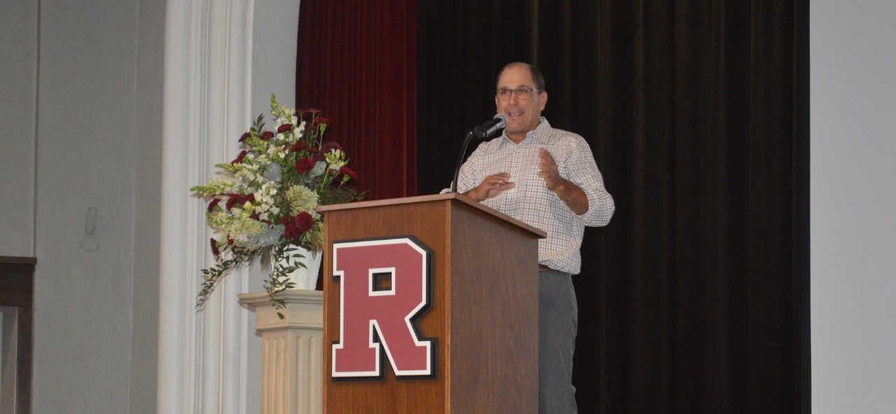 Kris Swartz at the 2021 Award of Distinction Ceremony.